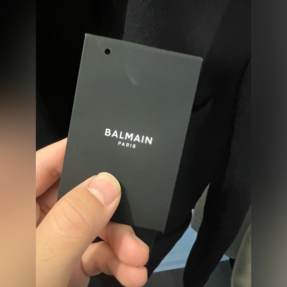 Balmain men’s coat never worn, size IT48 fits M - Picture 4 of 9